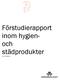 Förstudierapport inom hygien- och städprodukter
