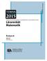 Lärarenkät Matematik. Årskurs 8 TRENDS IN INTERNATIONAL MATHEMATICS AND SCIENCE STUDY. OBS! Vik och riv försiktigt!