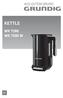 KETTLE WK 7280 WK 7280 W