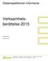 Verksamhetsberättelse