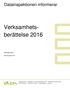 Verksamhetsberättelse