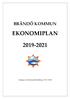 BRÄNDÖ KOMMUN EKONOMIPLAN