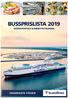 BUSSPRISLISTA 2019 GEDSER-ROSTOCK & RØDBY-PUTTGARDEN