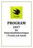 PROGRAM 2017 för Naturskyddsföreningen i Tranås och Aneby