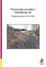 Förorenade områden i Gävleborgs län. Regionalt program