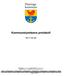 Kommunstyrelsens protokoll