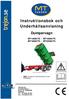 Instruktionsbok och Underhållsanvisning