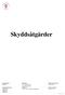 Skyddsåtgärder. sid. 1 av 6. Gäller från och med Styrdokument Riktlinje