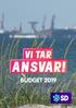 VI TAR ANSVAR! BUDGET 2019