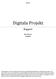 EDI022. Digitala Projekt. Rapport. Björn Åkesson 5/20/2011