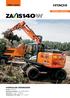 ZAXIS-6-serien HYDRAULISK GRÄVMASKIN