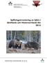 Spillningsinventering av björn i Jämtlands och Västernorrlands län 2015