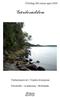 Förslag till remiss april Gärdesudden. Naturreservat i Nacka kommun. Föreskrifter - Avgränsning - Skötselplan