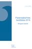 Patientsäkerhets -berättelse 2016