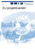 Juni EU projektöversikt