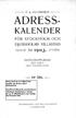 ADRESS- KALENDER. för STOCKHOLM OCH DJURSHOLMS VILLASTAD. HUfVUOUPPLAGAN... MED KARTA... OCH TEATERPLANER.