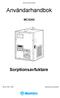 MCS300 Sorptionsavfuktare