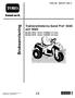 Traktorenheterna Sand Pro 3040 och 5040