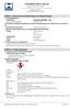 SÄKERHETSDATABLAD. Enligt 453/2010 och 1272/2008. Utfärdat Ersätter blad utfärdat