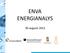 ENVA ENERGIANALYS. 30 augusti 2012