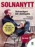 Solnavägen blir stadsgata
