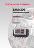 SMU1200. SensorMonitoring Unit. Bruksanvisning. Gäller fr.o.m. firmwareversion V 3.0. Svenska (översättning av originalanvisning)
