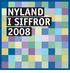 NYLAND I SIFFROR 2008