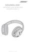 SOUNDLINK AROUND-EAR WIRELESS HEADPHONES II BRUKSANVISNING