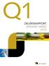 Q1Delårsrapport Januari mars 2010