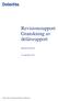 Revisionsrapport Granskning av delårsrapport. Ragunda Kommun