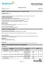 Säkerhetsdatablad Enligt förordning (EG) nr 1907/2006