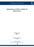 EXAMENSARBETE. Optimering av CAD-modeller för spelmotorer. Fredric Lind Konstnärlig kandidatexamen Datorgrafik