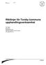 Riktlinjer för Torsby kommuns upphandlingsverksamhet