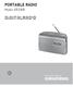 PORTABLE RADIO. Music 65 DAB