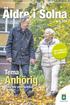 Äldre i Solna. Anhörig. Tema. nr 3, Missa inte anhörigveckan i oktober!