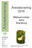 Årsredovisning. Årsredovisning. Miljösamverkan östra Skaraborg. Beslutad av direktionen för Miljösamverkan östra Skaraborg den 17 mars 2017, 1.