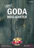 GODA MÖJLIGHETER. Lösvikt T3 2018