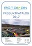 PRODUKTKATALOG. Rotomon Oy Försäljning.