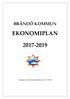 BRÄNDÖ KOMMUN EKONOMIPLAN