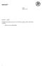 REPORT. Date REPORT FINAL. Professional laundry service or On Premise Laundry (OPL) and home washing. - What is more sustainable?