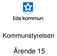 Kommunstyrelsen. Ärende 15