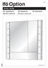 Ifö Option 47151, SE Spegelskåp 90. DK Spejlskab 90 NO Speilskap 90. GB Mirror cabinet 90 RU Шкаф с зеркалом