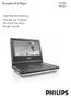 Portable DVD Player PET706 PET1002. Gebruikershandleiding Manuale per l'utente Användar-handbok Brugermanual
