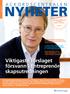 NYHETER. Viktigaste förslaget försvann i Entreprenörskapsutredningen