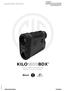 ELEKTRO OPTICS KILO1800BDXTM. 6x22 mm LASER-AVSTÅNDSMÄTARE MED BALLISTIC DATA XCHANGE P/N R02