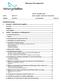 Miljörapport 2013 Häggesta RV. Innehållsförteckning 1. Grunddel - Administrativa uppgifter Textdel Huvuddelen av miljörapporten...
