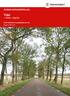 KUNSKAPSUNDERLAG: Träd Alléer, vägträd. DRIFTOMRÅDE FALKENBERG-HYLTE Rapport 2015:123