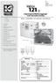 121 SE. Vallox. Lågenergiventilationsaggregat med värmeåtervinning. Bruks-, underhålls- och tekniska instruktioner. Vallox S 14.5.