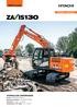 ZAXIS-6-serien HYDRAULISK GRÄVMASKIN