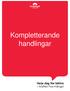 Kompletterande handlingar